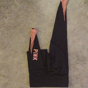 Pink- Black and Pink Yoga Pants